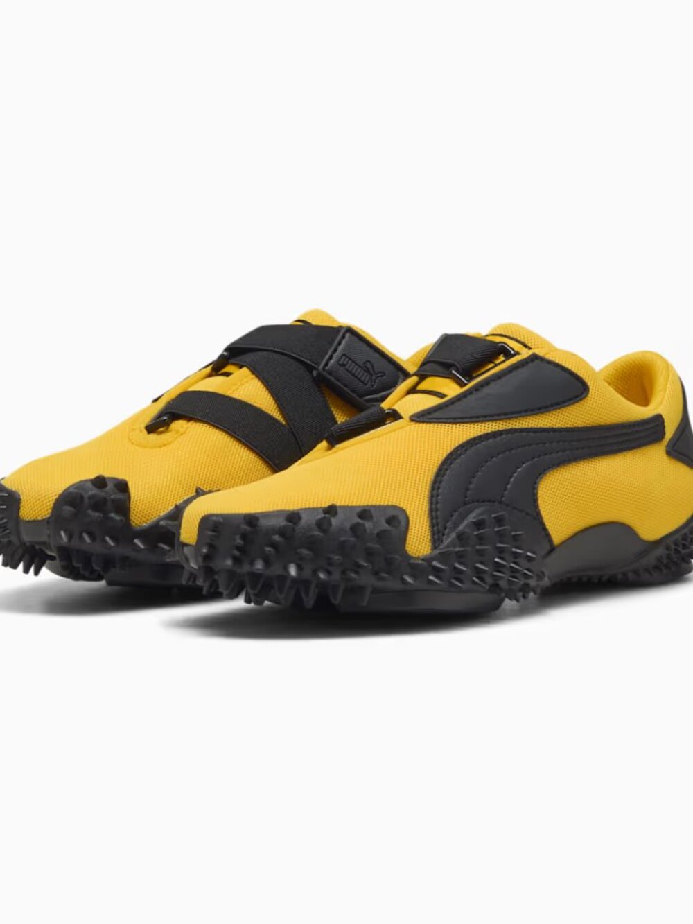 Puma Mostro OG Prime Pelé Yellow Black Strap Sneakers NWOB Size 10 W